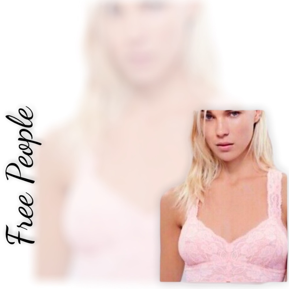 🆕Free People “Feeling Pretty” Lace Bralette